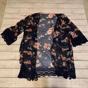 Floral kimono